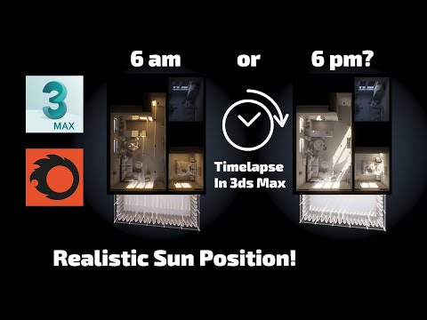 How to use Daylight System with Corona Renderer [ 3ds Max]