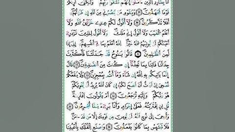 صفحة/٢٢٥/ رواية ورش عن نافع/ سورة هود/ ابو النور الهادي