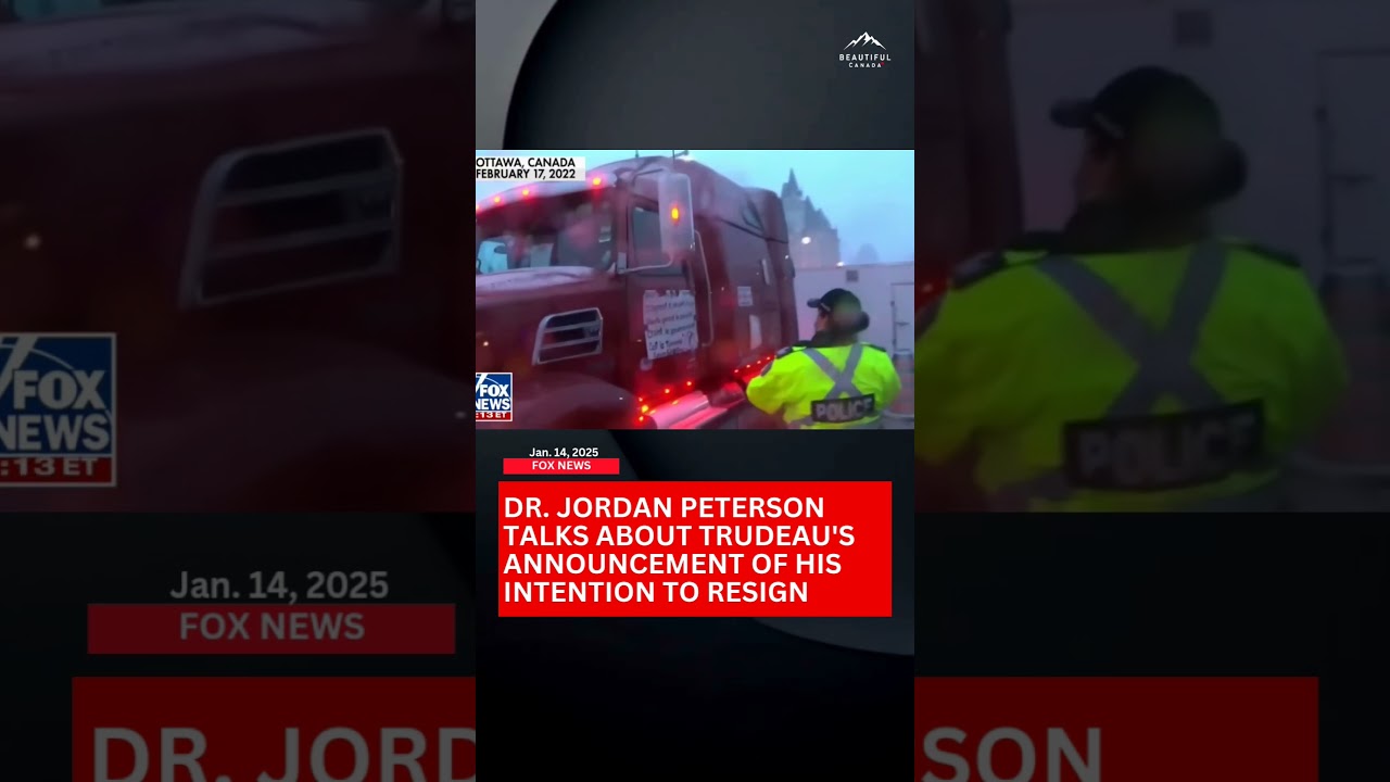 Jordan Peterson Talks Trudeau Resignation 