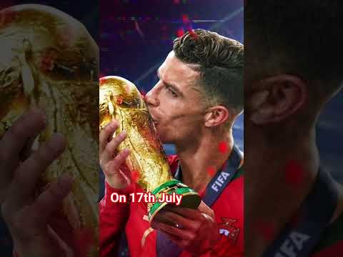 I believe that he will win the world cup for sure. #worldcup #cristianoronaldo #viral
