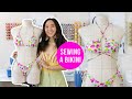 Sew A Bikini With Me! (Triangle bikini top and high leg bottoms) @coolirpa