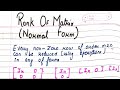 MATRICES|Rank of Matrix| Normal Form | LECTURE 3