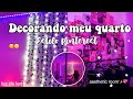 decorando meu quarto - estilo indie/aesthetic *tiktok/pinterest inspired* / julia barbosa