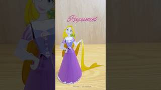 Rapunzel - Asmr Paper Craft 3D Disney