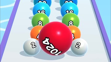 Ball Run 2048 🎱🎱🎱 : All Levels Gameplay Walkthrough Android, iOS #16