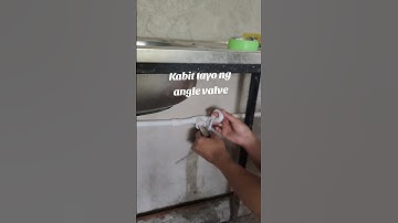 Kabit angle valve #diy