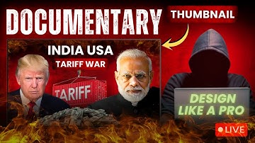 Create viral Eye-Catching Thumbnails in Canva (2026) |  How to make Documentary Thumbnail in canva