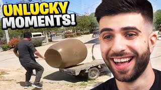 Reacting to the UNLUCKIEST Moments of ALL TIME!