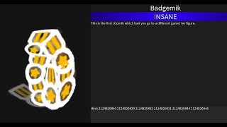 How To Get Badgemik [Find The Chomiks]