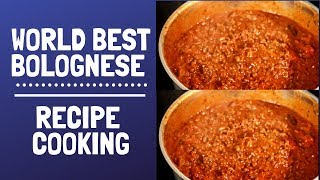 The World Best Bolognese Recipe | Perfect Beef Bolognese To Make At Home