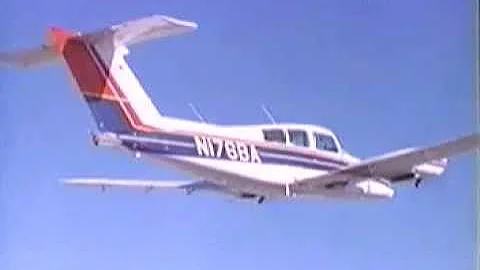 Twin Spin Testing Beechcraft Twin Video