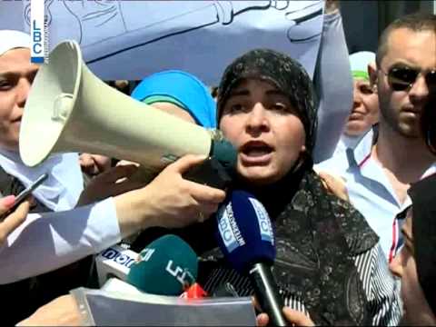   اعتصام للمتعاقدين في التعليم الاساسي