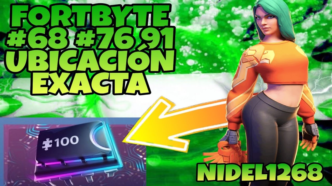 todo pago FORTBYTE #68 #76 # 91 UBICACIÓN EXACTA #Fortnite