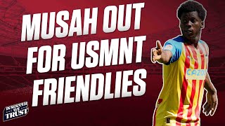 USMNT Midfielder Yunus Musah to Miss September Friendlies | Americans abroad weekend preview