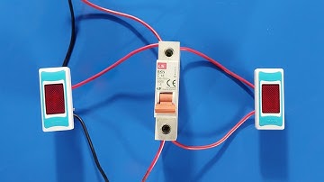 How to make MCB trip indicator