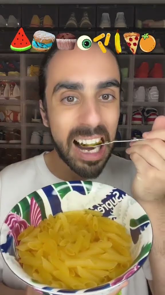 Food ASMR Eating a Watermelon Gummy ? #food #asmreating #mukbang