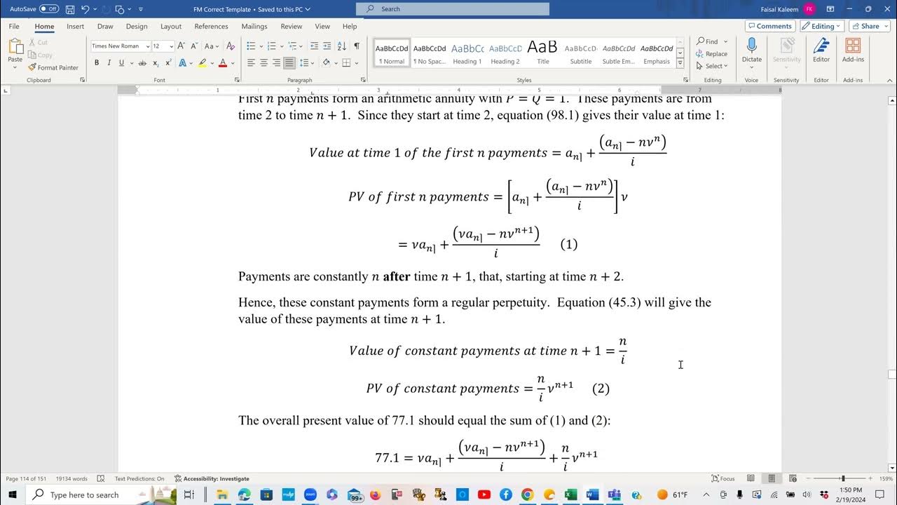 Actuarial soa exam fm prep lesson 99 soa sample question 4 solution