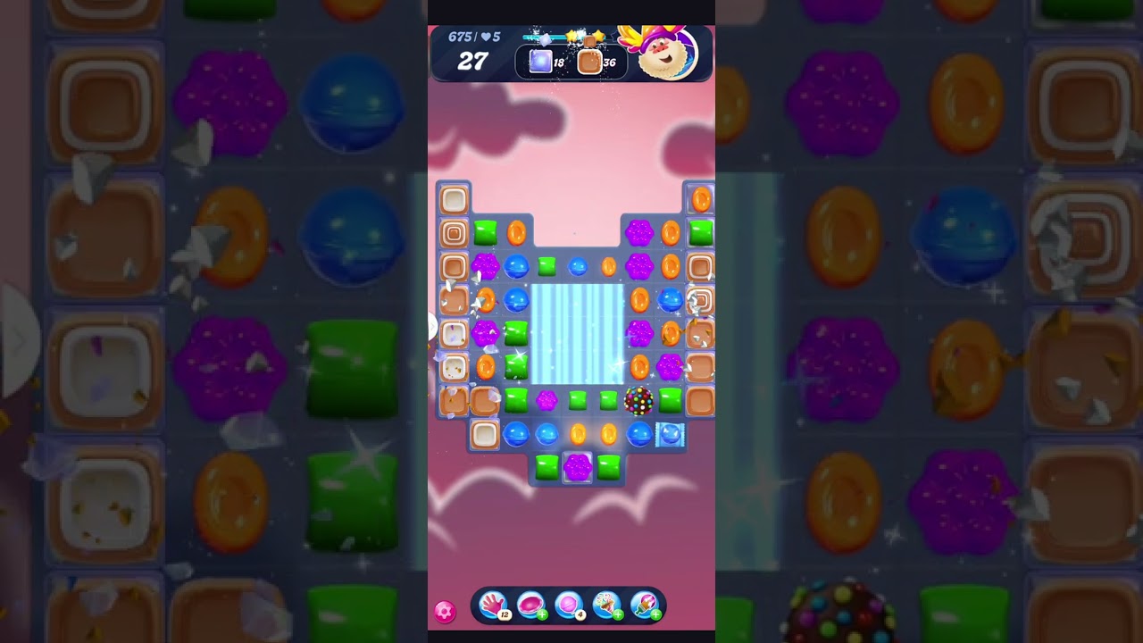 CANDY CRUSH SAGA # LEVEL 675# VERY HARD LEVEL