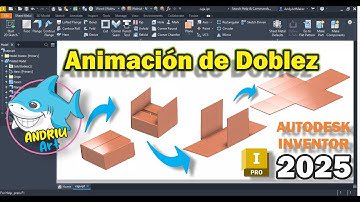 Anima el Doblez de Caja con Sheet Metal en Inventor 2025