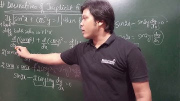 #20 - Differentiation -  Implicit Functions  - Example #2