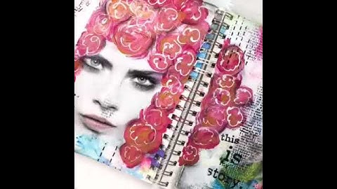 Creative Scrapbooker Magazine - Time Capsule: Art Journaling with Christy Riopel