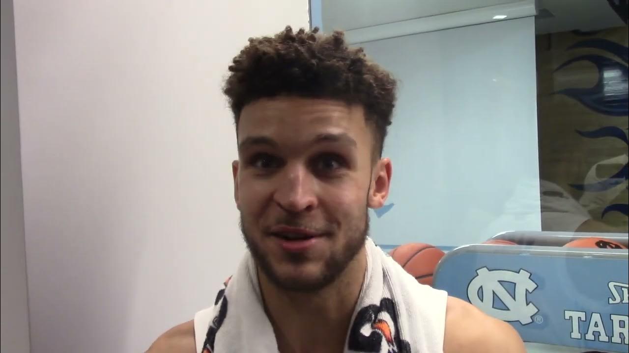 UNC Basketball F Pete Nance UNCW Postgame Interview - YouTube