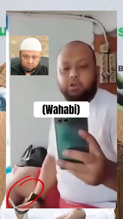 Riyadh bajrey Tokoh Wahabi terciduk sedang Merokok! #shorts #trending #wahabi #viralvideo