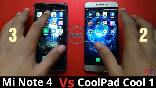 Mi Redmi Note 4 Vs. Coolpad Cool 1 Dual : Speed Test