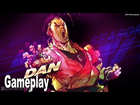 Street Fighter V - Dan Gameplay Trailer [HD 1080P]