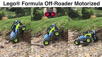 Motorized 42037 Lego Buggy (Formula Off-Roader) - Intructions