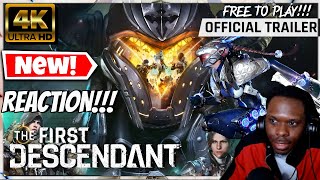 THE FIRST DESCENDANT GAMEPLAY TRAILER REACTION!!! ( A MUST HAVE)