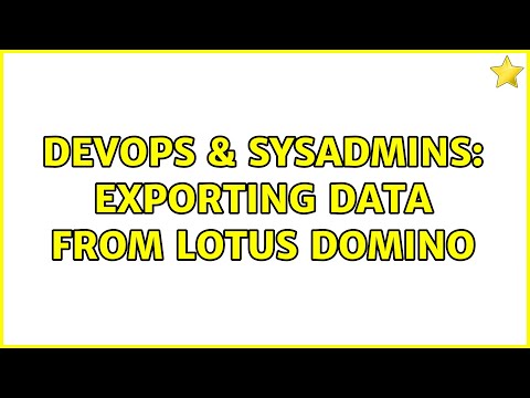 DevOps & SysAdmins:
