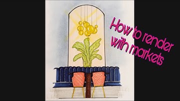 2D Interior Elevation Manual Rendering with Markers