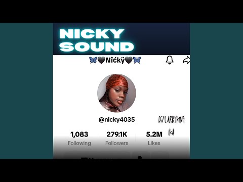 Watch Nicky Sound (feat. Nicky) on YouTube