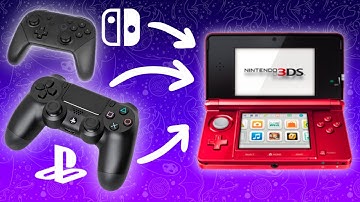 Controlling CFW 3DS with PS4/Switch controllers (x360ce)