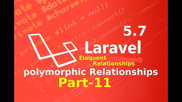 polymorphic   Eloquent relation in laravel part 11 ||  Eloquent relationships and ORM