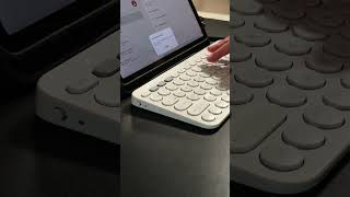 How to connect the K380 to Samsung Tab S8 screenshot 1