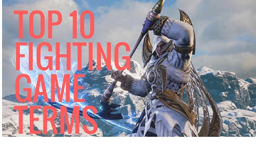 10 Fighting Game Terms You NEED To Know (if you wanna git gud)
