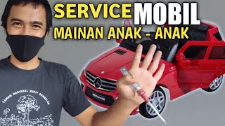 tutorial/cara membuat rangkaian kabel manual motor dan mobil aki anak#mainan anak#mainanmobildorong