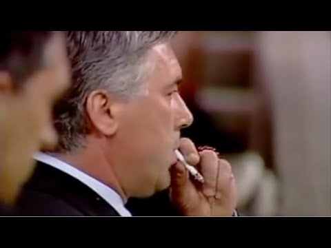 A brief history of Ancelotti&#39;s smoking