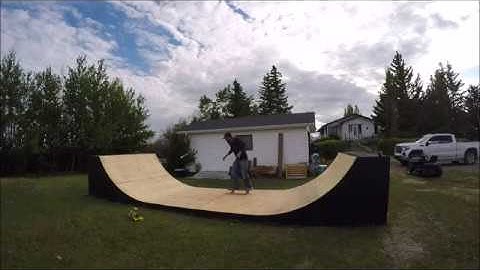 Mini Ramp Full Build Timelapse