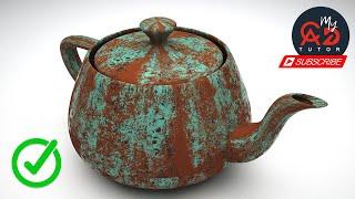 Vray Realistic Rust Material  | Advance Tutorial