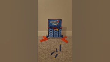 Connect 4 Blast Part 1# #game #connect4 #nerfgun #nerf #fungame #familytime #gamenight