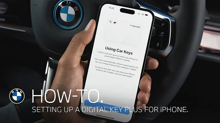 How-To: Setting up the BMW Digital Key Plus for iPhone.