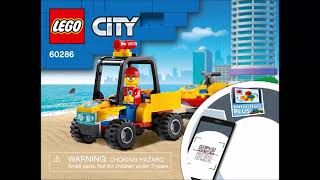 ちりげ LEGO City Beach Rescue ATV review! 2021 set 60286! - YouTube