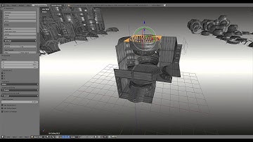 Modular Sci-Fi Set Wip 435 Blender 2.76