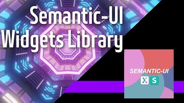 Semantic UI Widgets Library - Axure Library
