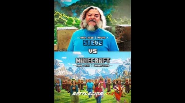 Steve vs Minecraft | A Minecraft Movie #steve #edit