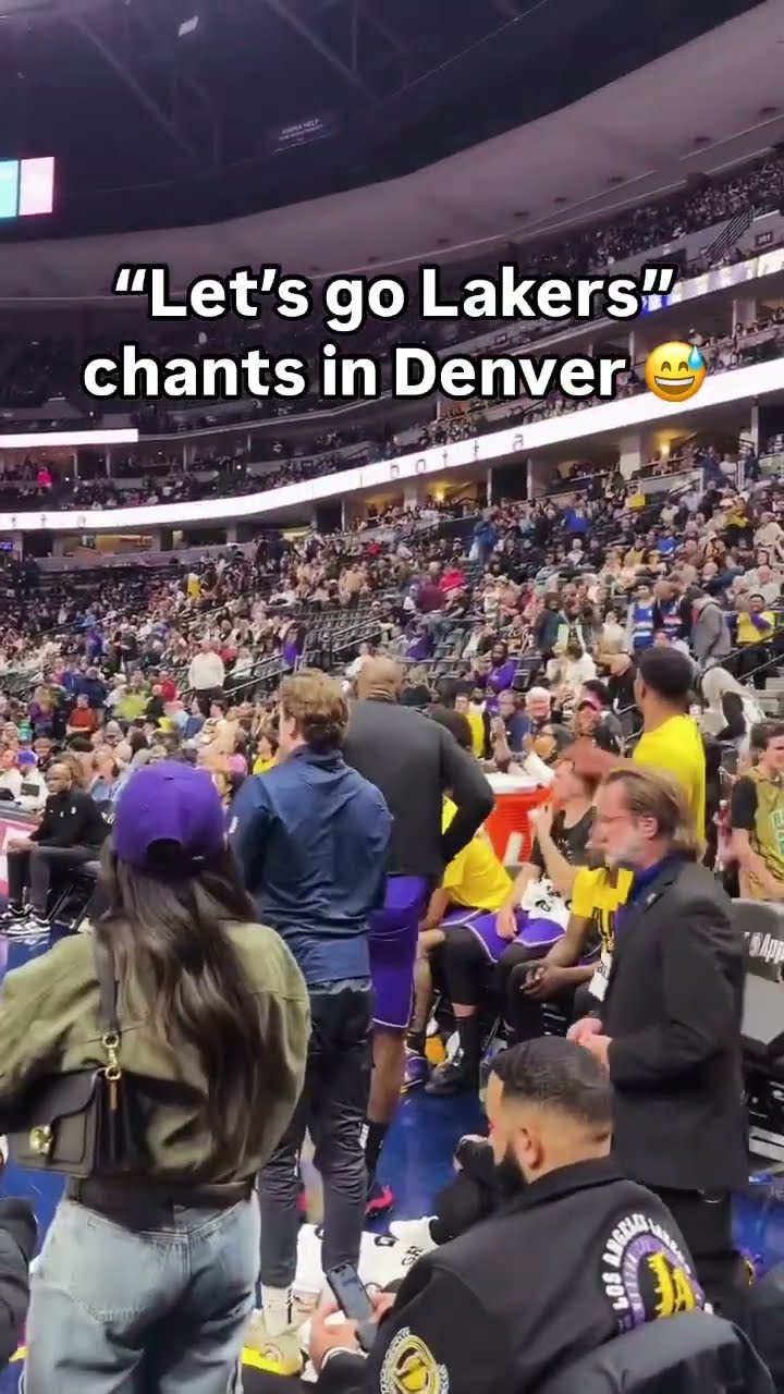 Lakers fans showed out for the big win vs. the Nuggets ?