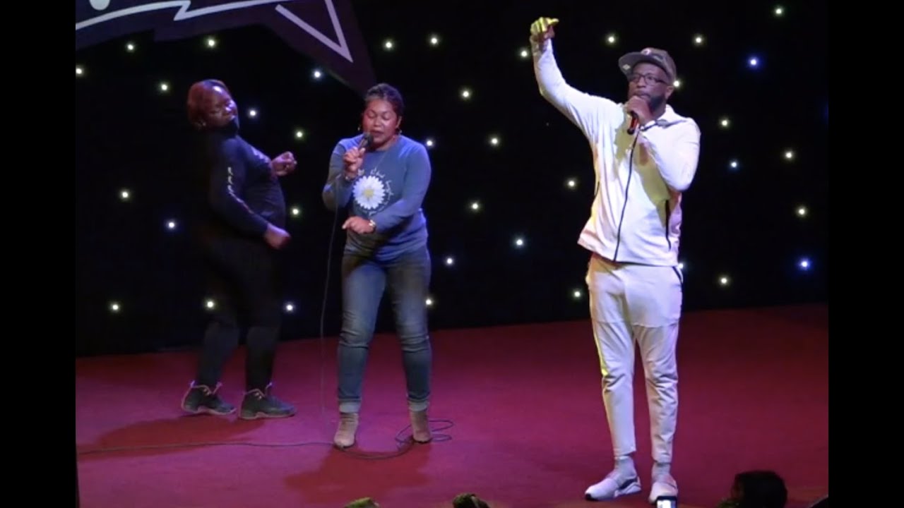 Dancer Makes “Rapper’s Delight” Performance Fun(ny)! | Karaoke Night